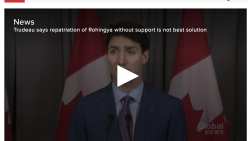 Trudeau says repatriation of Rohingya without support is not best solution