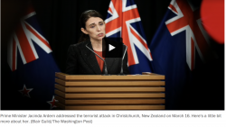 New Zealand’s prime minister receives worldwide praise for her response to the mosque shootings