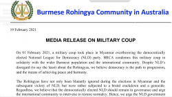 BRCA Press Release on Myanmar Military coup